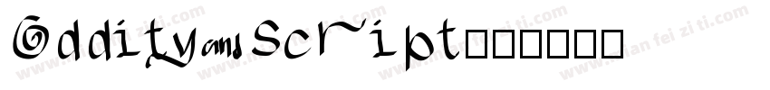 Oddity Script字体转换